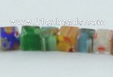 CLG566 16 inches 6*6mm cube lampwork glass beads wholesale