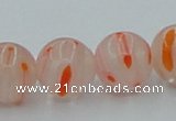 CLG607 16 inches 12mm round lampwork glass beads wholesale