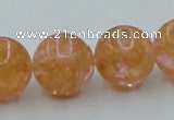 CLG608 16 inches 12mm round lampwork glass beads wholesale