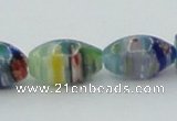 CLG611 5PCS 16 inches 7*12mm rice lampwork glass beads wholesale