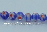 CLG625 10PCS 16 inches 6mm round lampwork glass beads wholesale