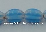 CLG631 5PCS 16 inches 10*14mm oval lampwork glass beads wholesale
