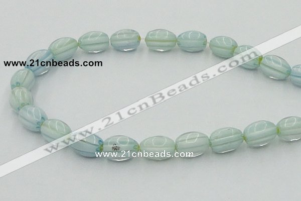 CLG637 5PCS 16 inches 10*14mm oval lampwork glass beads wholesale