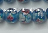 CLG752 15.5 inches 10mm round lampwork glass beads wholesale