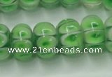 CLG774 14 inches 8*12mm rondelle lampwork glass beads wholesale