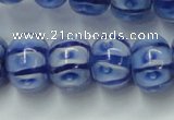 CLG775 14 inches 8*12mm rondelle lampwork glass beads wholesale