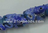 CLG797 15.5 inches 12*18mm cylinder lampwork glass beads wholesale