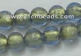 CLG831 15.5 inches 8mm round lampwork glass beads wholesale