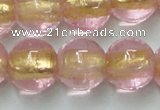 CLG838 15.5 inches 12mm round lampwork glass beads wholesale