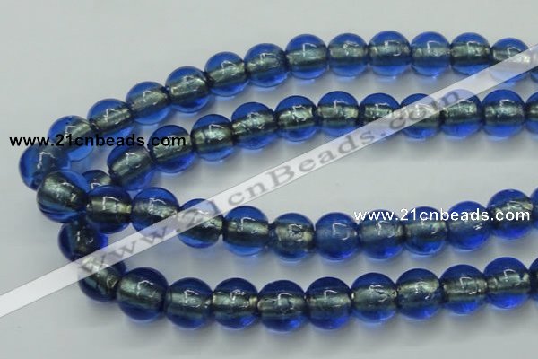 CLG846 15.5 inches 14mm round lampwork glass beads wholesale