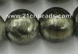 CLG849 15.5 inches 18mm round lampwork glass beads wholesale