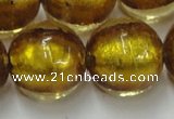 CLG850 15.5 inches 18mm round lampwork glass beads wholesale