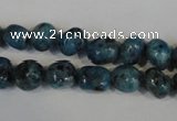 CLJ243 15.5 inches 10mm nuggets dyed sesame jasper beads wholesale