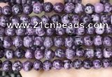 CLJ513 15.5 inches 4mm,6mm,8mm,10mm & 12mm round sesame jasper beads