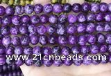 CLJ514 15.5 inches 4mm,6mm,8mm,10mm & 12mm round sesame jasper beads