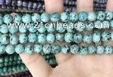 CLJ518 15.5 inches 4mm,6mm,8mm,10mm & 12mm round sesame jasper beads