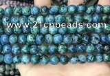 CLJ520 15.5 inches 4mm,6mm,8mm,10mm & 12mm round sesame jasper beads