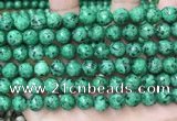 CLJ560 15.5 inches 6mm,8mm,10mm & 12mm faceted round sesame jasper beads