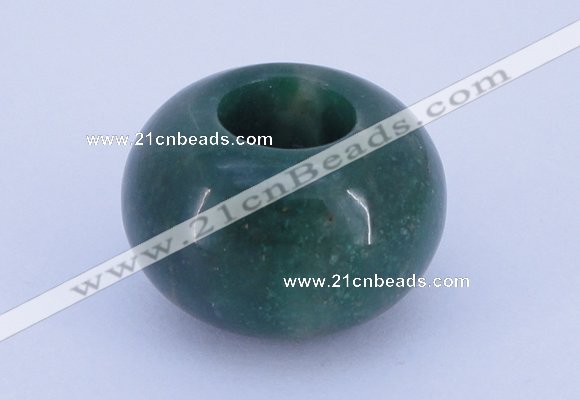 CLO06 19*30mm rondelle loose African jade gemstone beads wholesale