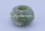 CLO12 19*30mm faceted rondelle loose New jade gemstone beads wholesale