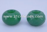 CLO22 19*30mm rondelle loose green aventurine gemstone beads wholesale