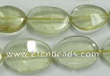 CLQ103 15*20mm - 20*28mm nuggets natural lemon quartz beads