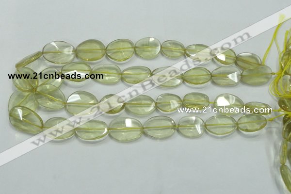 CLQ103 15*20mm - 20*28mm nuggets natural lemon quartz beads