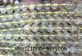 CLQ361 15 inches 6mm round lemon quartz gemstone beads