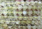 CLQ363 15 inches 10mm round lemon quartz gemstone beads
