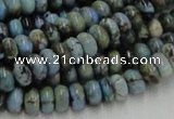 CLR06 16 inches 5*8mm rondelle larimar gemstone beads wholesale