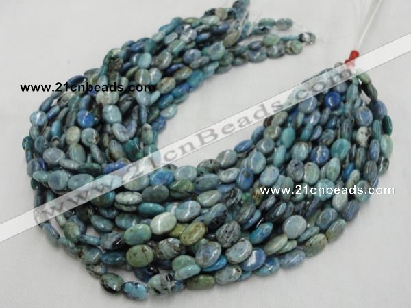 CLR11 16 inches 13*18mm oval larimar gemstone beads wholesale