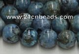 CLR14 16 inches 16mm round larimar gemstone beads wholesale