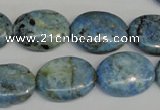 CLR215 15.5 inches 15*20mm oval larimar gemstone beads