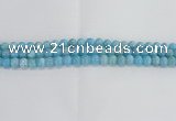 CLR71 15.5 inches 8mm round imitation larimar beads wholesale