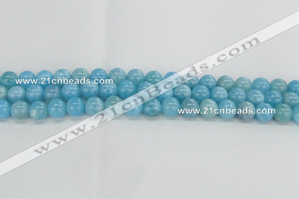 CLR72 15.5 inches 10mm round imitation larimar beads wholesale