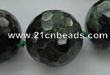 CLS18 15.5 inches 30mm faceted round large kambaba jasper beads