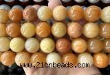 CLS622 15 inches 16mm round red aventurine jade beads wholesale