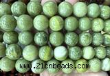 CLS624 15 inches 16mm round China jade beads wholesale