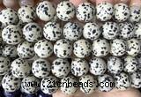 CLS631 15 inches 16mm round dalmatian jasper beads wholesale