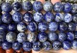 CLS645 15 inches 16mm round sodalite gemstone beads wholesale