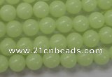 CLU03 15.5 inches 8mm round luminous stone beads wholesale