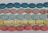 CLV304 15.5 inches 18*25mm oval lava beads wholesale