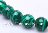 CMA20 15.5 inches 10mm round imitate malachite beads Wholesale