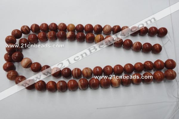 CMA203 15.5 inches 10mm round red malachite beads wholesale