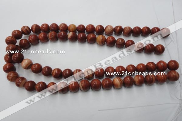 CMA204 15.5 inches 12mm round red malachite beads wholesale