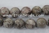 CMB05 15.5 inches 12mm round natural medical stone beads wholesale