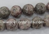 CMB06 15.5 inches 14mm round natural medical stone beads wholesale