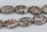 CMB16 15.5 inches 12*16mm oval natural medical stone beads