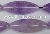 CME06 15.5 inches 15*40mm marquise lavender amethyst beads