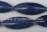 CME11 15.5 inches 15*40mm marquise blue aventurine beads